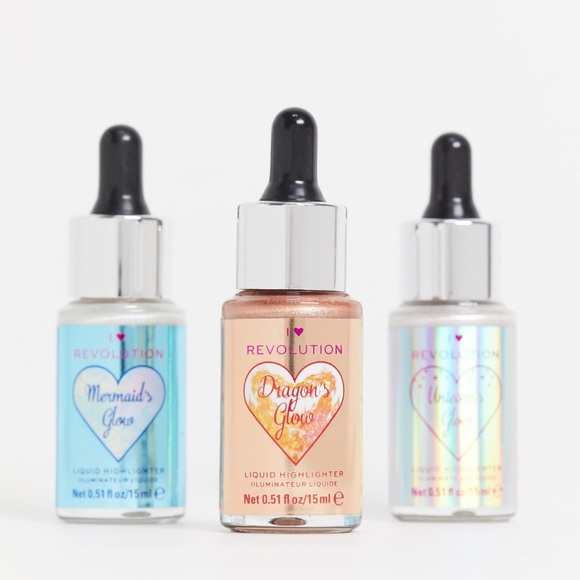 I Heart Revolution Fantasy Liquid Highlighter – Dragon Glow (15ml) - Picture 4 of 4